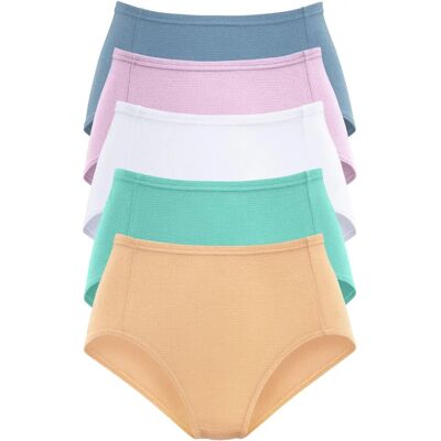 PETITE FLEUR 46 Bunt Hoch Elastischer Pike Unterwäsche - Unterwäsche PETITE FLEUR 46 Bunt Hoch Elastischer Pike Unterwäsche - Unterwäsche