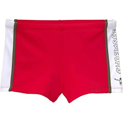 CHIEMSEE Herren Rote Boxer-Badehose - Badehosen CHIEMSEE Herren Rote Boxer-Badehose - Badehosen