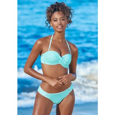 s.Oliver Grøn stribet bikini-sets - Badetøj s.Oliver Grøn stribet bikini-sets - Badetøj