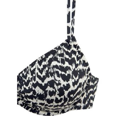 LASCANA Clara Bikini-Top - Animalprint, Verstellbare Doppelträger LASCANA Clara Bikini-Top - Animalprint, Verstellbare Doppelträger