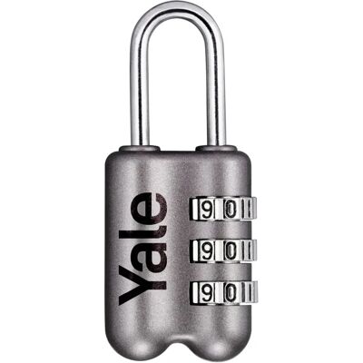 Yale YP2231281G - Cadeado com código - Viagem - Aço Yale YP2231281G - Cadeado com código - Viagem - Aço