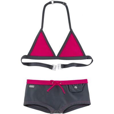 Buffalo Modell 134/140 Zweifarbiger Hotpants Bikini Buffalo Modell 134/140 Zweifarbiger Hotpants Bikini