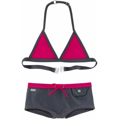 Buffalo Modell 134/140 Zweifarbiger Hotpants Bikini Buffalo Modell 134/140 Zweifarbiger Hotpants Bikini