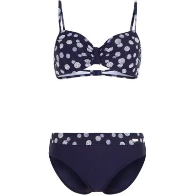 Bügel-Bikini LASCANA - Blau (Marine, Weiß) - Bikini-Set Bügel-Bikini LASCANA - Blau (Marine, Weiß) - Bikini-Set