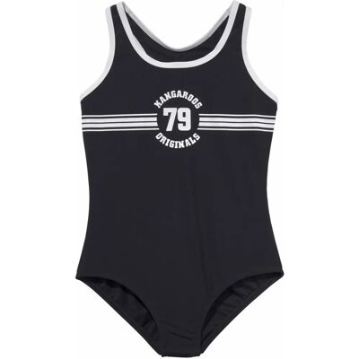 KANGAROOS Sporty Kinder Badeanzug - Racerback, Retroprint, Polyamid KANGAROOS Sporty Kinder Badeanzug - Racerback, Retroprint, Polyamid