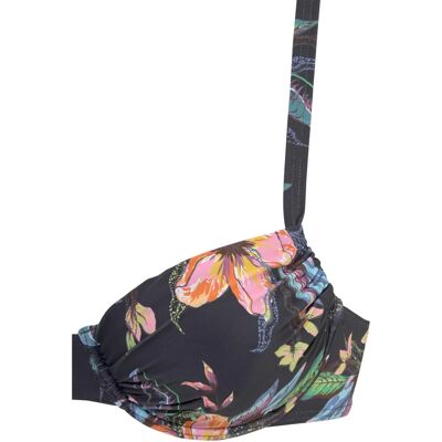 LASCANA Malia Bügel-Bikini-Top - Floral Mikrofaser LASCANA Malia Bügel-Bikini-Top - Floral Mikrofaser