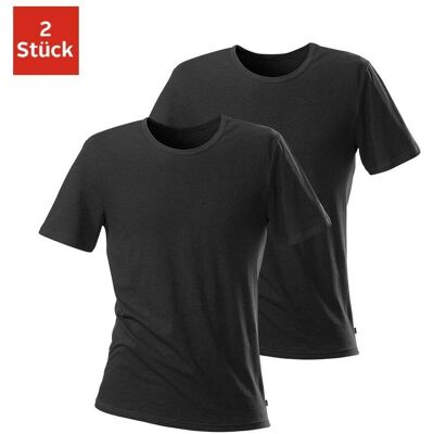 H.I.S Sorte Basic T-shirt - Skjorter H.I.S Sorte Basic T-shirt - Skjorter