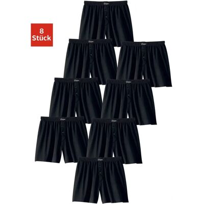 Weiter LE JOGGER Herren Boxer - 8er Pack, Schwarz - Unterwäsche Weiter LE JOGGER Herren Boxer - 8er Pack, Schwarz - Unterwäsche