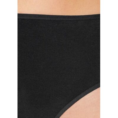 PETITE FLEUR Schwarze Baumwollunterwäsche - Unterwäsche PETITE FLEUR Schwarze Baumwollunterwäsche - Unterwäsche