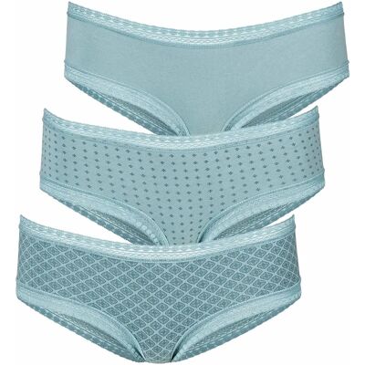 LASCANA Mint Slip - 3er-Pack, Elastischer Jersey, Tiefsitzend LASCANA Mint Slip - 3er-Pack, Elastischer Jersey, Tiefsitzend