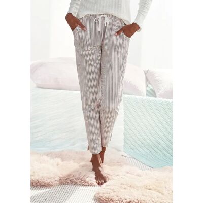 S.OLIVER Rosa Gestreifte Pyjamahose - Pyjama Trousers S.OLIVER Rosa Gestreifte Pyjamahose - Pyjama Trousers