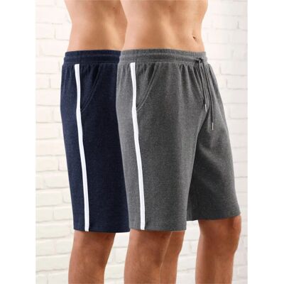 Feel Good Jerseyhose - Unisex, Blau, Baumwolle, Doppelpack Feel Good Jerseyhose - Unisex, Blau, Baumwolle, Doppelpack