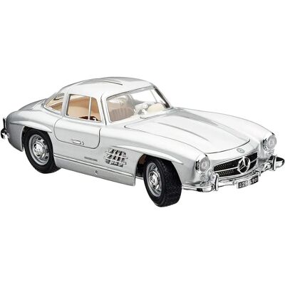 BBURAGO Mercedes-Benz 300SL 1954 Stříbrný - Hračka auto BBURAGO Mercedes-Benz 300SL 1954 Stříbrný - Hračka auto