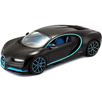 Modèle Supercar Bugatti Chiron - 1:18 - Noir - Objet de collection Modèle Supercar Bugatti Chiron - 1:18 - Noir - Objet de collection