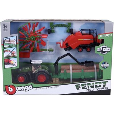 BBURAGO 18-31668F Traktor Modell - Spielzeugset BBURAGO 18-31668F Traktor Modell - Spielzeugset