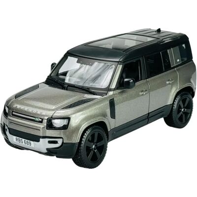 Bburago Land Rover Defender 110 Černý - Model v měřítku 1:24 Bburago Land Rover Defender 110 Černý - Model v měřítku 1:24