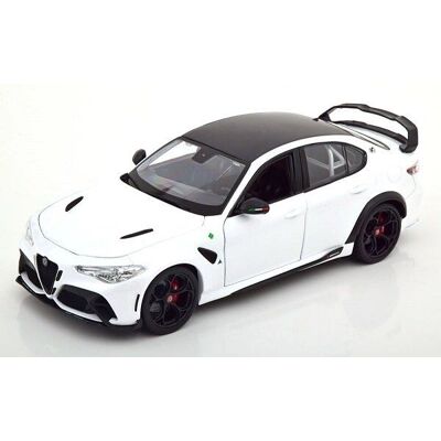 Alfa Romeo Giulia GTAM 2020 Biały Trofeo Model Samochód - Model Samochód Alfa Romeo Giulia GTAM 2020 Biały Trofeo Model Samochód - Model Samochód