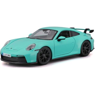 Bburago Porsche 911 GT3 2021 Oranje - Gietijzermodel Bburago Porsche 911 GT3 2021 Oranje - Gietijzermodel