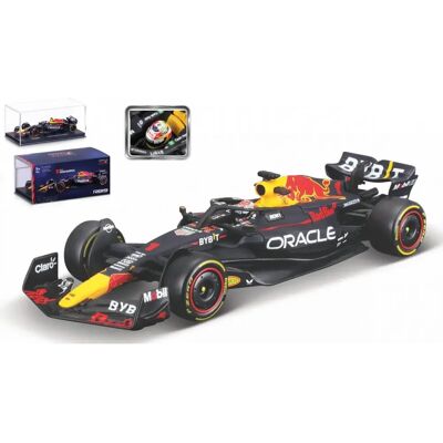 Model z kovu a plastu Bburago Red Bull Racing RB19 - Sportovní auto Model z kovu a plastu Bburago Red Bull Racing RB19 - Sportovní auto