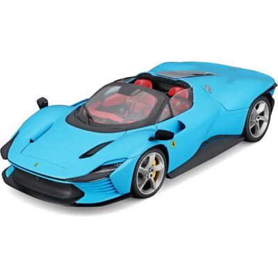 Burago Ferrari Daytona SP3 Bleu 1:18 Voiture Modèle Burago Ferrari Daytona SP3 Bleu 1:18 Voiture Modèle
