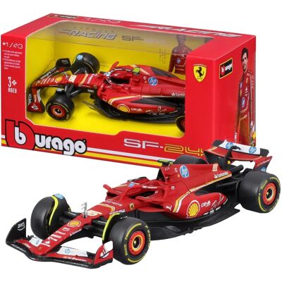 Ferrari F1 SF-24 Team Scuderia Ferrari 55 Carlos Sainz - Miniaturauto Ferrari F1 SF-24 Team Scuderia Ferrari 55 Carlos Sainz - Miniaturauto