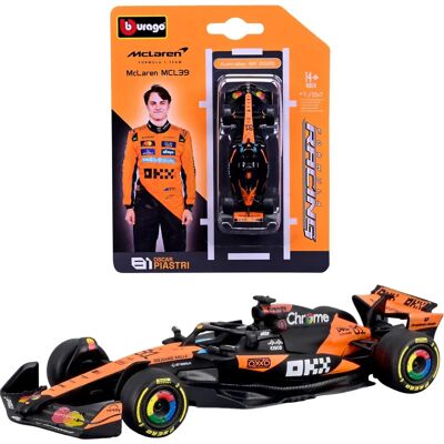 Burago McLaren F1 MCL39 2025 - Zinkmodellauto Burago McLaren F1 MCL39 2025 - Zinkmodellauto