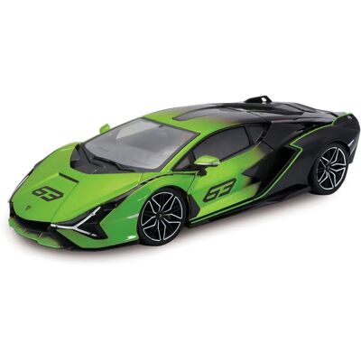Modello Lamborghini Sian FKP 37 - Verde - 1:18 - Auto Modello Lamborghini Sian FKP 37 - Verde - 1:18 - Auto