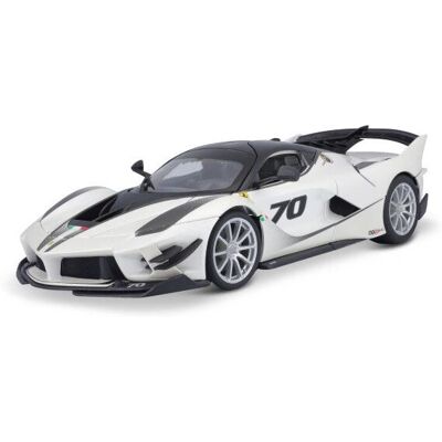 Bburago Ferrari FXX-K EVO 1:18 Modèle en métal diecast blanc - Voiture miniature Bburago Ferrari FXX-K EVO 1:18 Modèle en métal diecast blanc - Voiture miniature