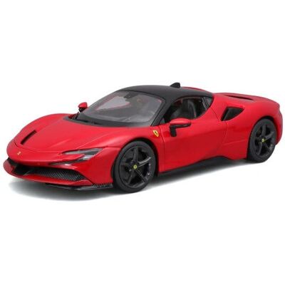 BBurago Ferrari SF90 Stradale Spider 1:18 Červená BBurago Ferrari SF90 Stradale Spider 1:18 Červená