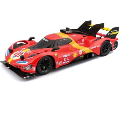 Modelo de Coche Deportivo Ferrari 499P LMC 2023 - Listo para montar 1:18 Modelo de Coche Deportivo Ferrari 499P LMC 2023 - Listo para montar 1:18