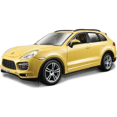 Bburago Porsche Cayenne Turbo 1:24 Gelb - Spielzeugauto Bburago Porsche Cayenne Turbo 1:24 Gelb - Spielzeugauto