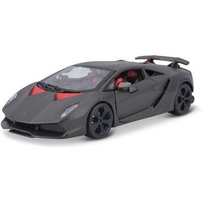 Lamborghini Sesto Elemento Grau 1:24 Modell - BBURAGO Lamborghini Sesto Elemento Grau 1:24 Modell - BBURAGO