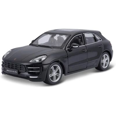 Burago Porsche Macan 1:24 Modell - Schwarz Burago Porsche Macan 1:24 Modell - Schwarz