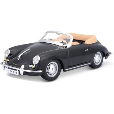 BURAGO Porsche 356B Cabrio 1961 - Model auto - Sbírka BURAGO Porsche 356B Cabrio 1961 - Model auto - Sbírka