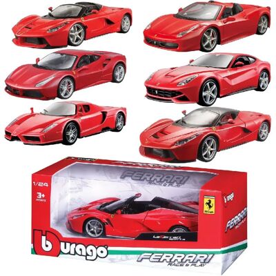 Ferrari 458 Race & Play - Modelo de carro esportivo - 1:24 Ferrari 458 Race & Play - Modelo de carro esportivo - 1:24