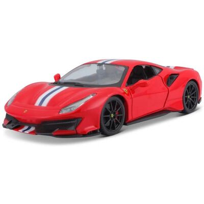 Ferrari 488 Pista - Modello in scala 1:24 - Rosso Ferrari 488 Pista - Modello in scala 1:24 - Rosso