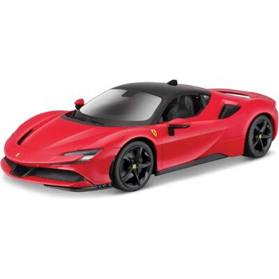 Bburago Ferrari SF90 Stradale Modellbausatz - 1:24 Maßstab - 36 Teile Bburago Ferrari SF90 Stradale Modellbausatz - 1:24 Maßstab - 36 Teile
