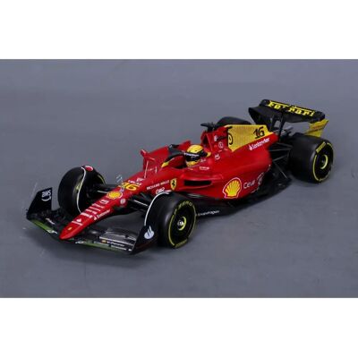 Gjutmodell Ferrari F1-75 - Skala 1:24 - Röd/Yellow - Formel 1 Bil Gjutmodell Ferrari F1-75 - Skala 1:24 - Röd/Yellow - Formel 1 Bil