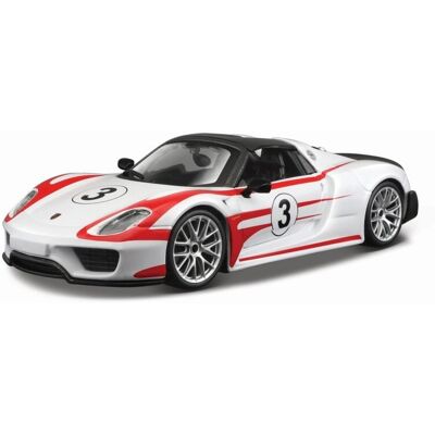 Bburago Porsche 918 Weissach 1:24 - Modelové auto Bburago Porsche 918 Weissach 1:24 - Modelové auto