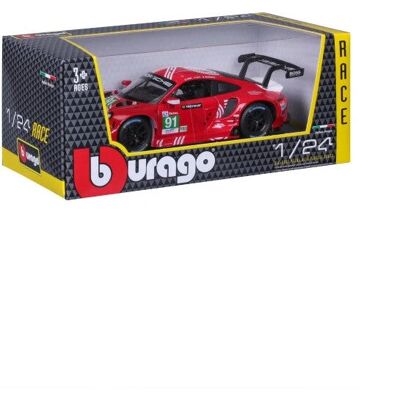 Burago Porsche 911 RSR 91 LE MANS 2020 - Blechmodell Burago Porsche 911 RSR 91 LE MANS 2020 - Blechmodell