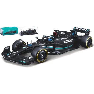 BBurago 1:24 F1 Mercedes AMG W14 E s helmou, tvrdý obal #44 Hamilton BBurago 1:24 F1 Mercedes AMG W14 E s helmou, tvrdý obal #44 Hamilton