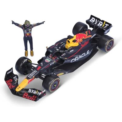 Bburago Red Bull RB19 - Model s jezdcem - 1:24 Bburago Red Bull RB19 - Model s jezdcem - 1:24