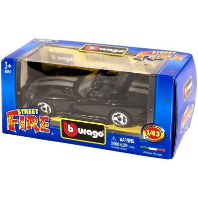 Burago 1:43 Scale Die-cast Model Car - Anthracite - Die-cast model car Burago 1:43 Scale Die-cast Model Car - Anthracite - Die-cast model car