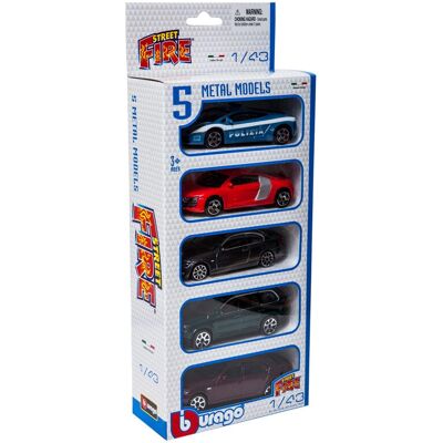 BBURAGO Auto Street Fire Kit di modellismo 1:43 BBURAGO Auto Street Fire Kit di modellismo 1:43