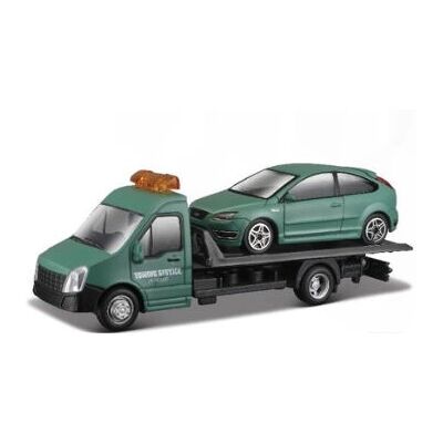 BBurago Auto-Transporter mit Auto - Verschiedene Farben BBurago Auto-Transporter mit Auto - Verschiedene Farben