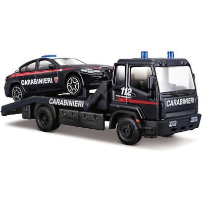 Modello in scala 1:43 Bburago auto di polizia - Scale model police car Modello in scala 1:43 Bburago auto di polizia - Scale model police car