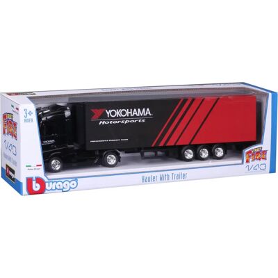 Modello a scala di camion/rimorchio BBURAGO - 1:43 - Preassemblato Modello a scala di camion/rimorchio BBURAGO - 1:43 - Preassemblato