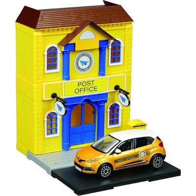 Poste de la Ville Bburago - 1:43 Jeu - Publicité Poste de la Ville Bburago - 1:43 Jeu - Publicité