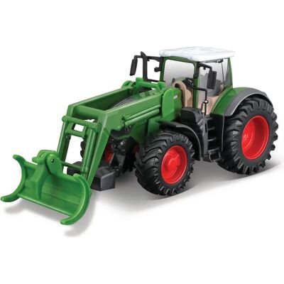 Bburago Fendt Traktor s Úchopem na Dřevo - Model Vozidla Bburago Fendt Traktor s Úchopem na Dřevo - Model Vozidla
