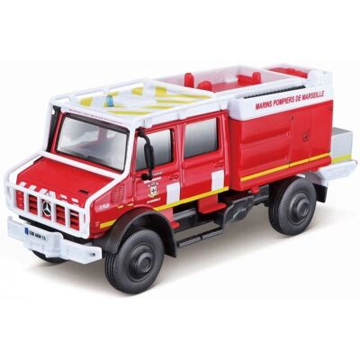 Burago Mercedes-Benz Unimog U5023 Servisní vozidlo - Model auta Burago Mercedes-Benz Unimog U5023 Servisní vozidlo - Model auta